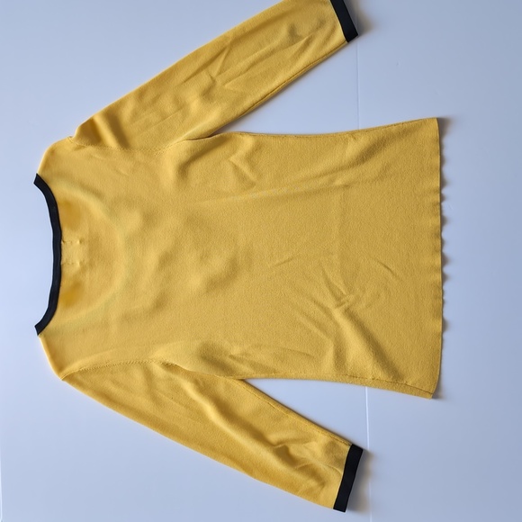 Ruby Rd. Yellow Fitted Blouse - Picture 7 of 10